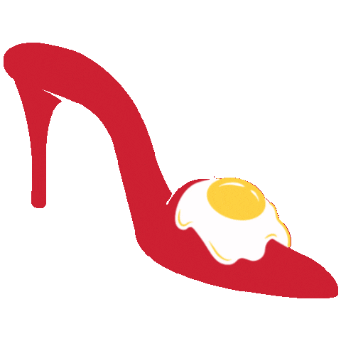 New Orleans Ruby Slipper Sticker by Brunch With Ruby