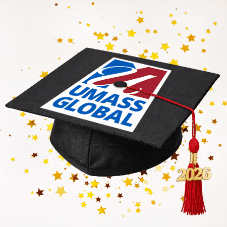 Grad Cap GIF by UMass Global