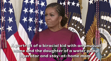 Michelle Obama Obamas GIF by GIPHY News