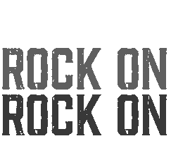 Animation Rock Sticker by Terrafolio