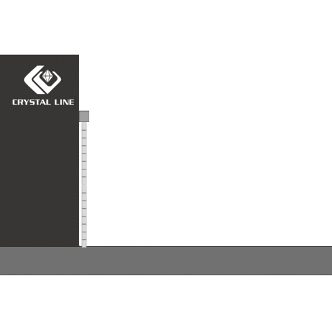 クリスタルライン Sticker