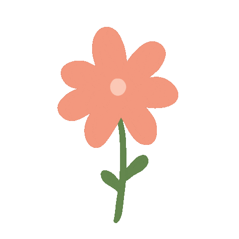 Pink Flower Sticker by Amanda | Sometimeinjanuary