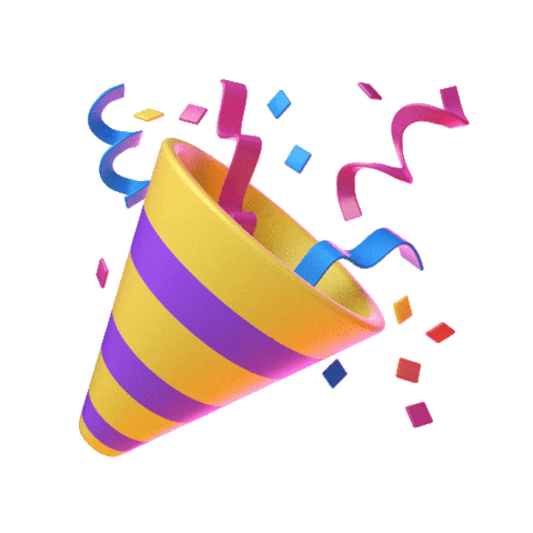 Happy Birthday Good Job Sticker by Emoji
