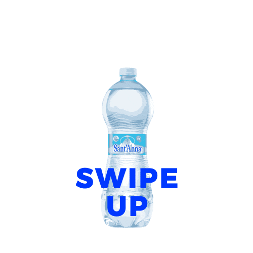 Water Swipe Sticker by Acqua Sant'Anna