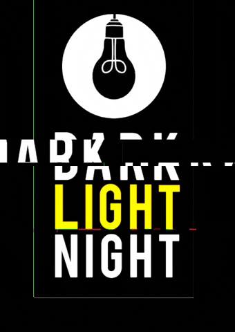 Noorderpoort glitch festival night light GIF