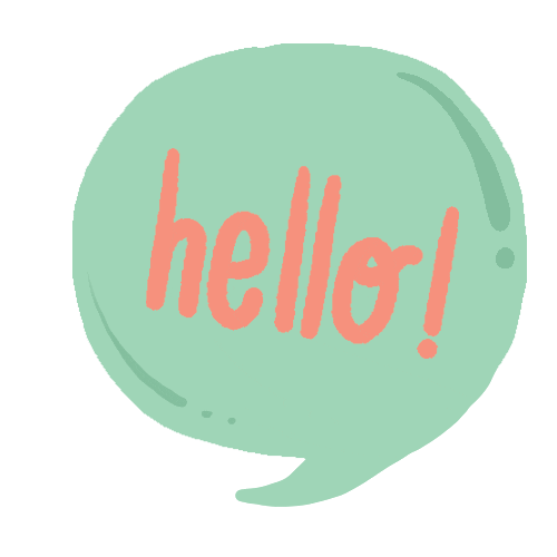People Hello Sticker