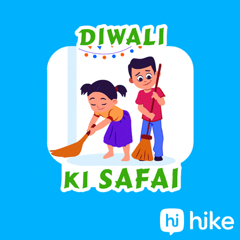 Diwali Ki Safai GIFs - Get the best GIF on GIPHY