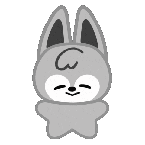 Puppy Wolf Sticker by Oh Caroool