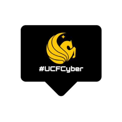 UCF Cyber Security Sticker