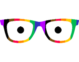 Happy Rainbow Sticker by EyeBuyDirect