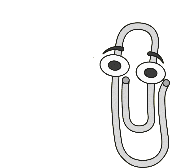 Microsoft Paperclip Gif