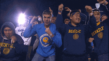 University Of California Fans GIF by Pac-12 Network