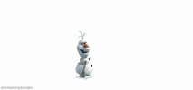 olaf the snowman GIF