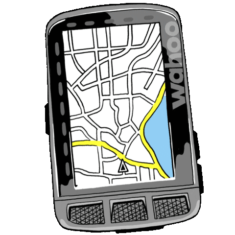 Cycling Roam Sticker by Wahoo Fitness