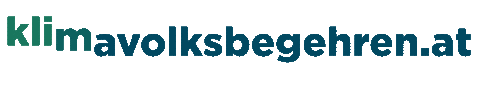 Klimavolksbegehren Sticker
