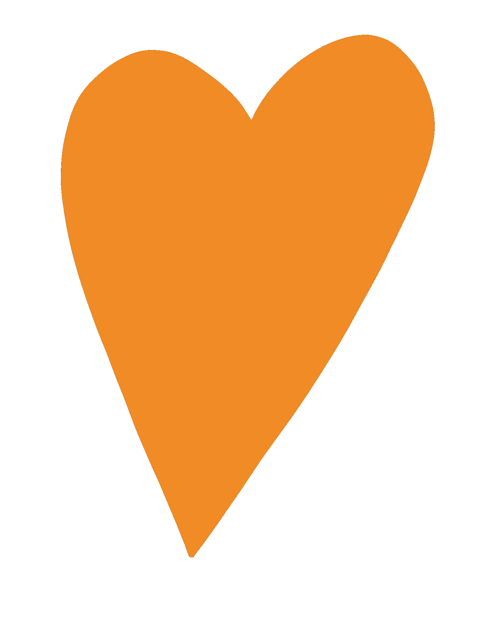 Heart Orange Sticker by Nachtigall Gestaltung for iOS & Android GIPHY