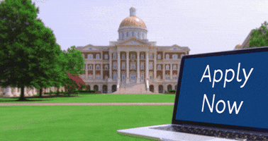 College Application GIF by Christopher Newport University