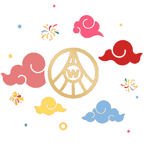 Cheers Celebrate Sticker by Wulaingye