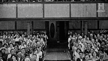 Black And White Clapping GIF by HISTORY UK
