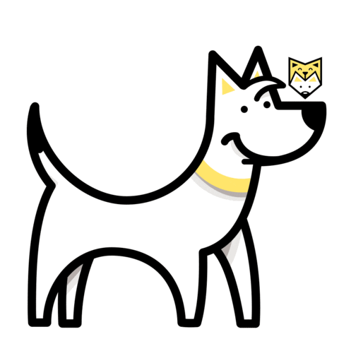 Dog Sticker by Agromix