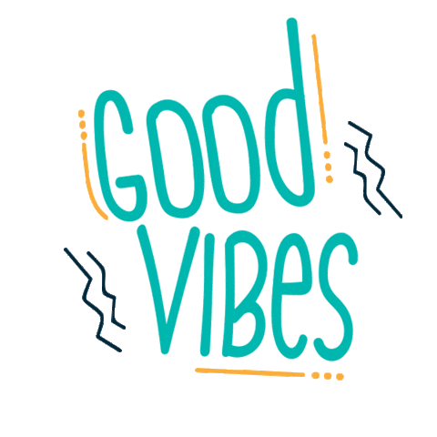Happy Good Vibes Sticker