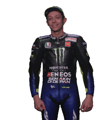 Happy Valentino Rossi Sticker by MotoGP for iOS & Android | GIPHY