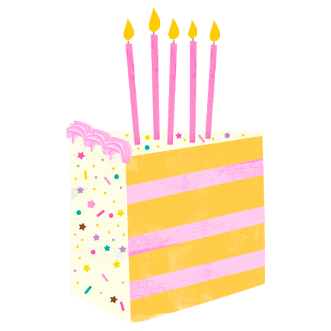 Happy Birthday Sticker by Sweetapolita