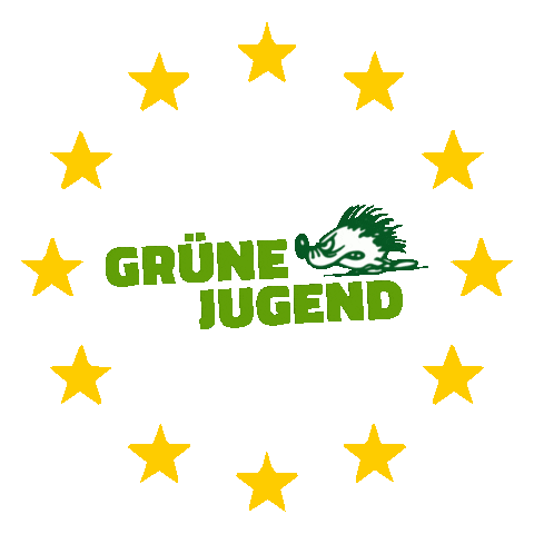 Europa Gj Sticker by GRUENE JUGEND Coburg