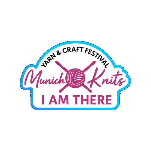 Knitting Festival Sticker by Munich Knits