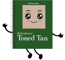 Toned Tan Sticker by Strathmore Artist Papers