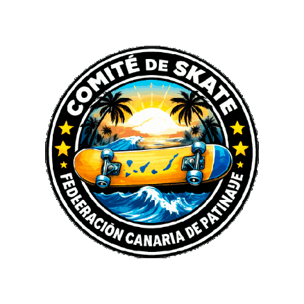 Comitecanariodeskate Sticker by VILL SKATEBOARD