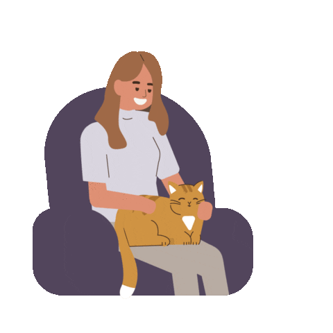 Cat Dog Sticker by Camicado