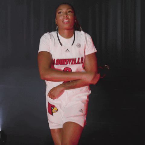 College Basketball Dance GIF by Louisville Cardinals