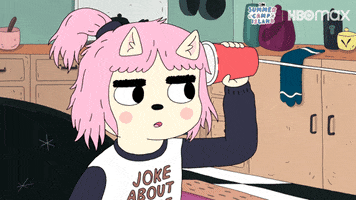 Shocked Summer Camp Island GIF by Max