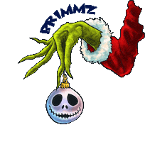 The Grinch Christmas Sticker by BRIMMZ