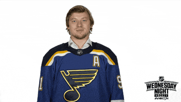 st louis blues thumbs down GIF by NHL on NBC Sports