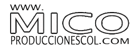 MICO PRODUCCIONES Sticker