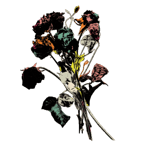 Sticker Flowers Sticker by Shinedown