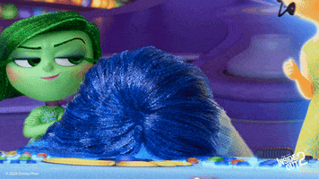 Inside Out Hello GIF by Disney Pixar