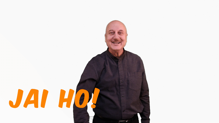 Jai Ho India GIF by Anupam Kher - Find & Share on GIPHY