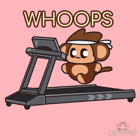 Oh No Running GIF by Chimpers