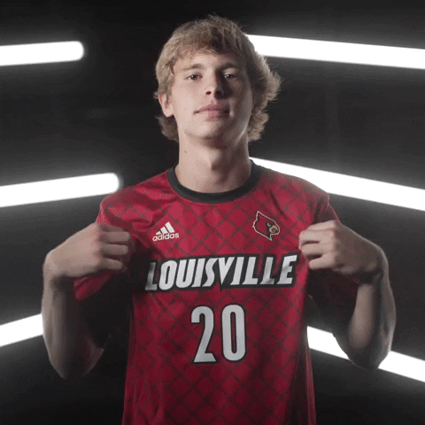 Forbes Jersey Pop GIF by Louisville Cardinals