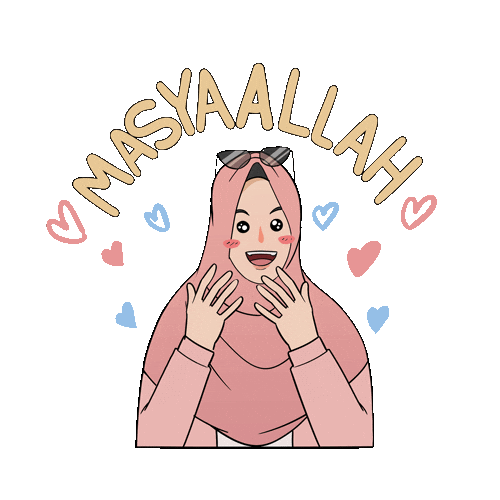 Masyaallah Hijab Girl Sticker by ardhanipm