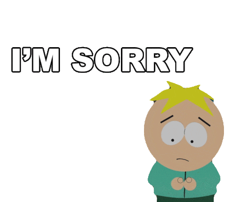 Sorry Butters Sticker By South Park For Ios Android Giphy
