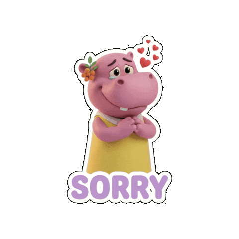 Sorry Forgive Me Sticker