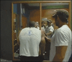 home video muscles GIF