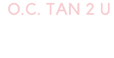 O.C. TAN 2 U Mobile & Self Tanning Sticker