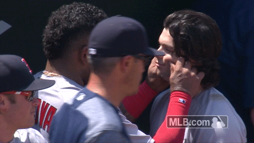 boston red sox smile GIF by MLB