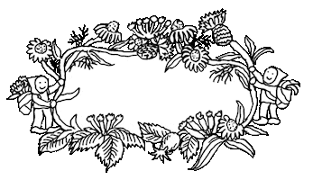 Text Flowers Sticker