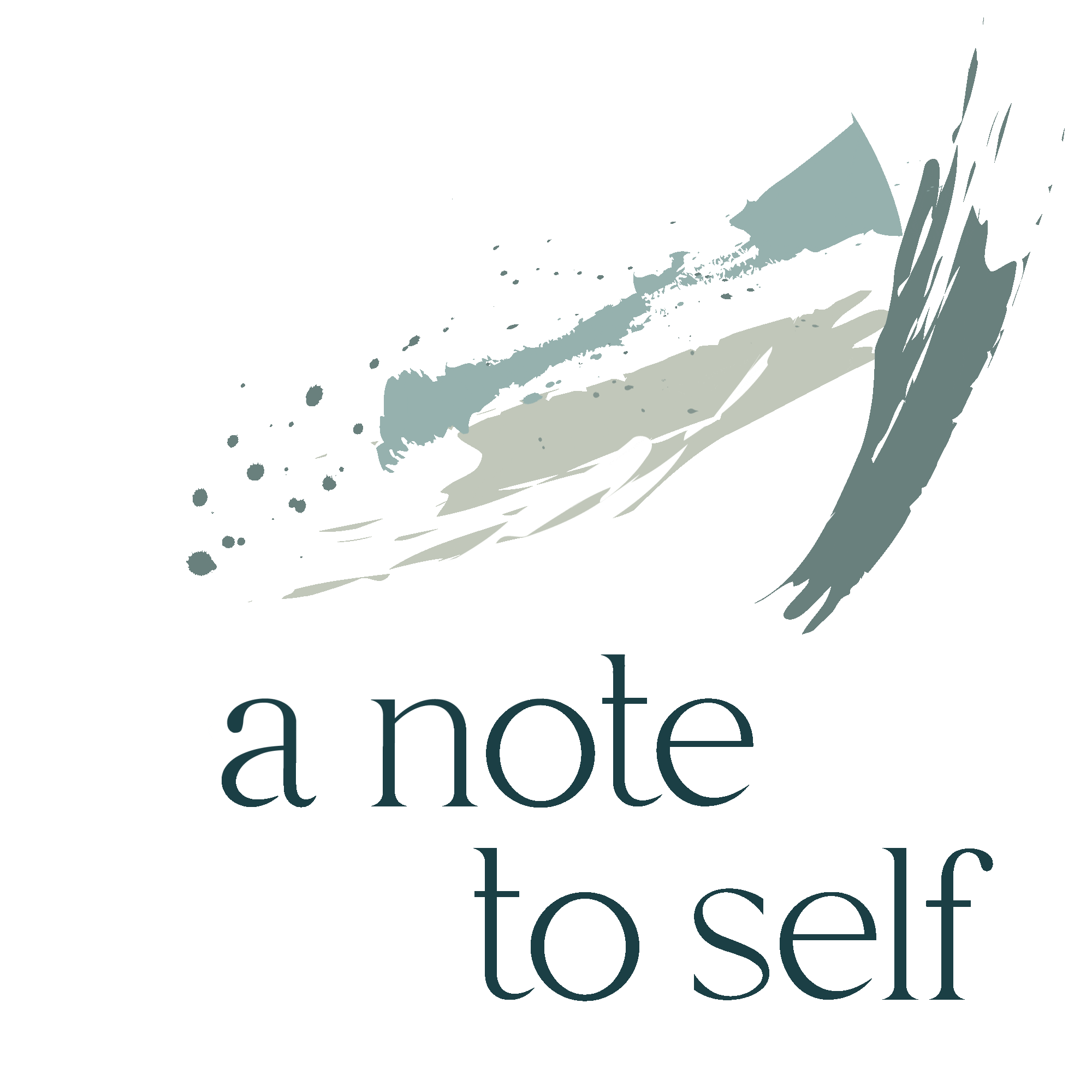 A Note To Self Sticker by Runway Bandits